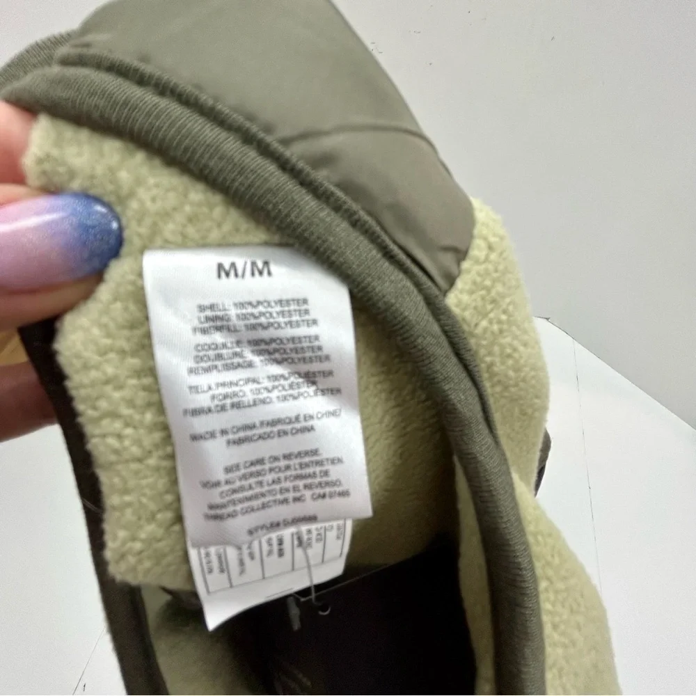 Hotel Doggy Micro fleece Vest Jacket in Olive Green and Navy Blue Size M